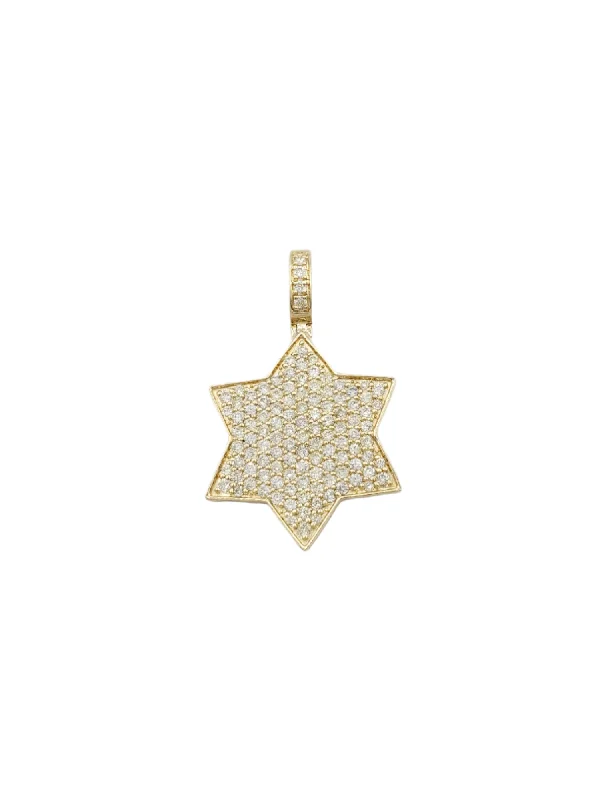 14k Star With 1.58 Carats Of Diamonds #12823