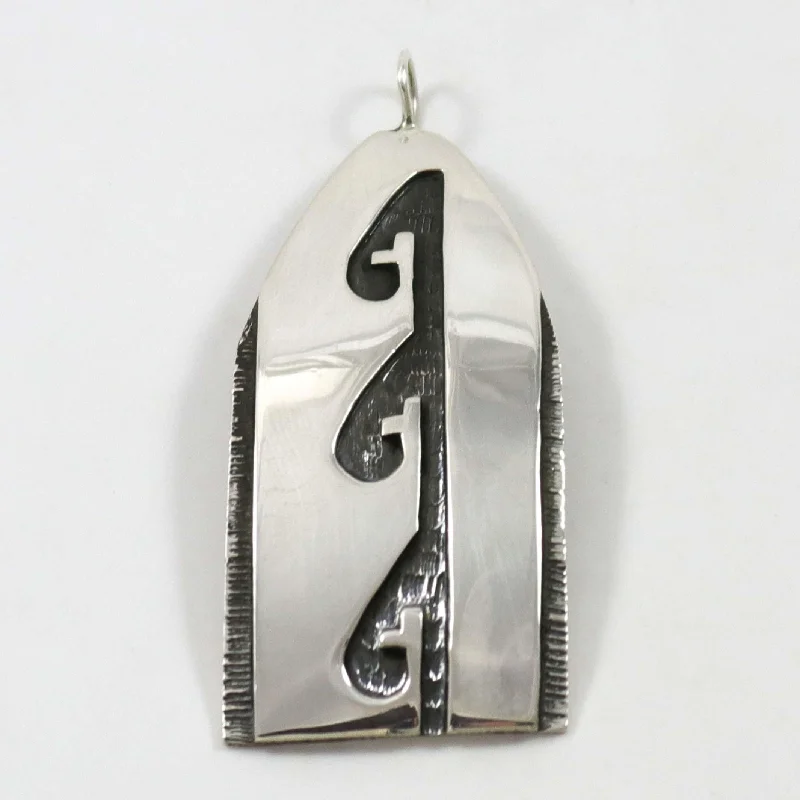 1980s Hopi Corn Stalk Pendant