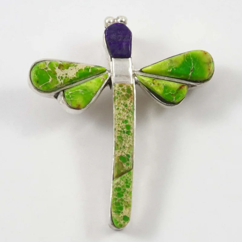 Dragonfly Pin and Pendant