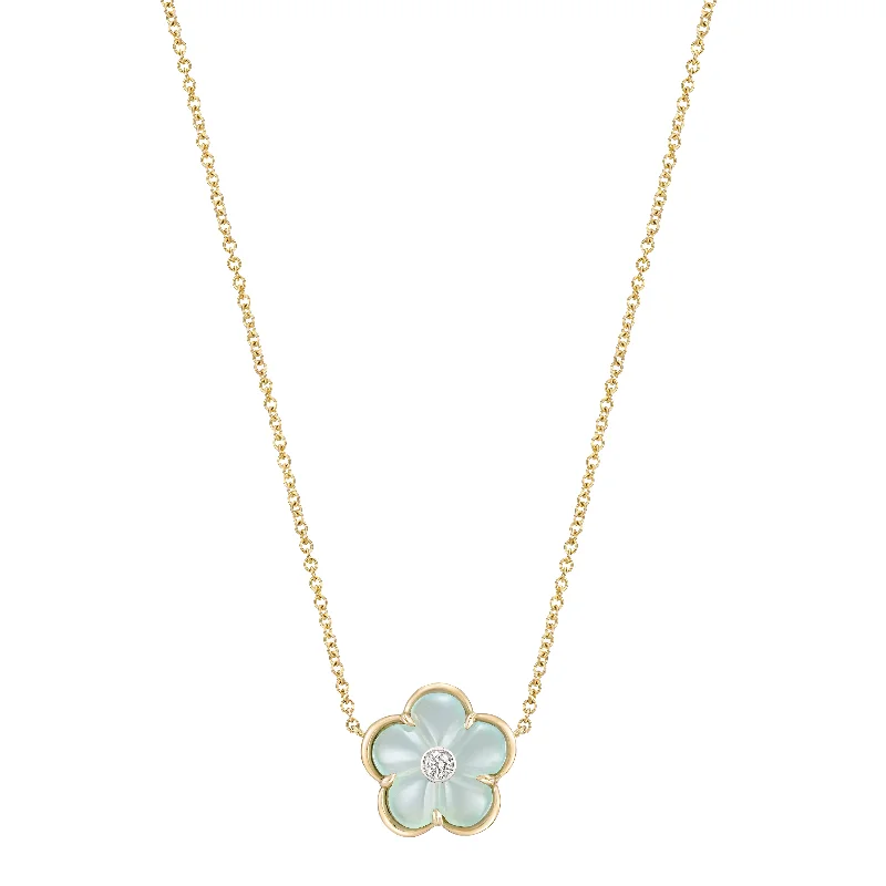 Seafoam Fiore Pendant