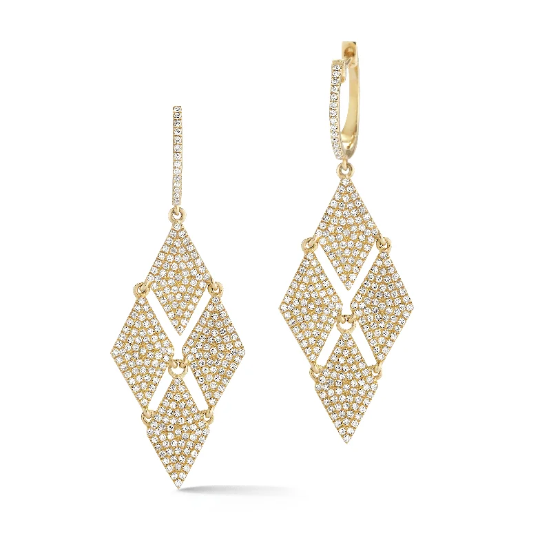 Diamond Fashion Dangle Earrings