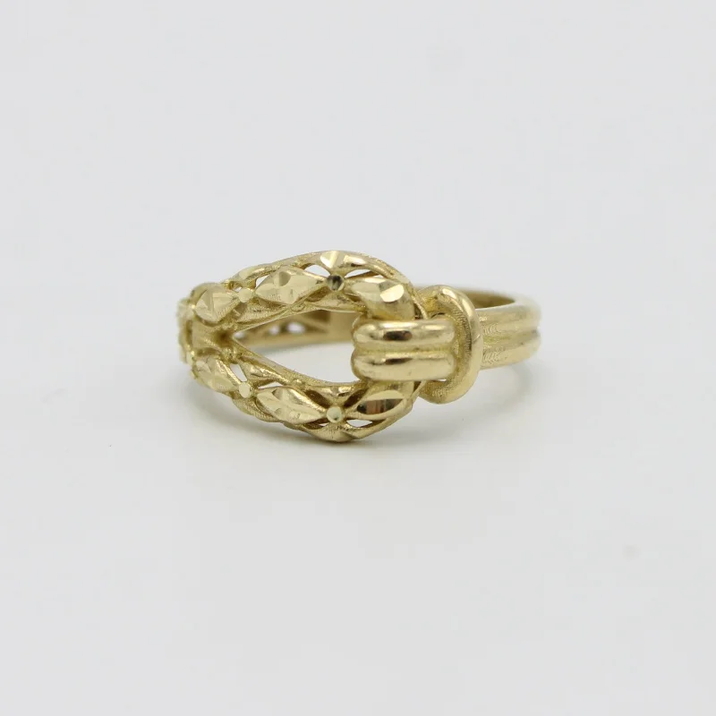 14K Fancy Ring Yellow Gold