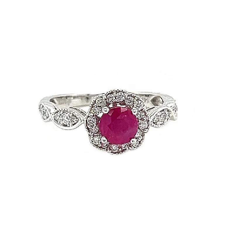 Ruby and Diamond Ring