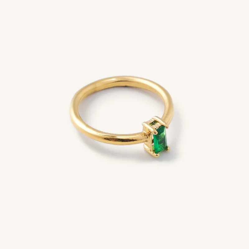 Eden Emerald Ring