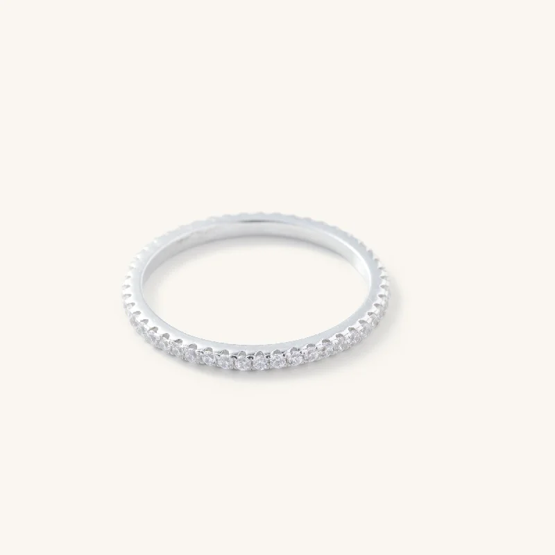 Sutton Silver Shimmer Ring