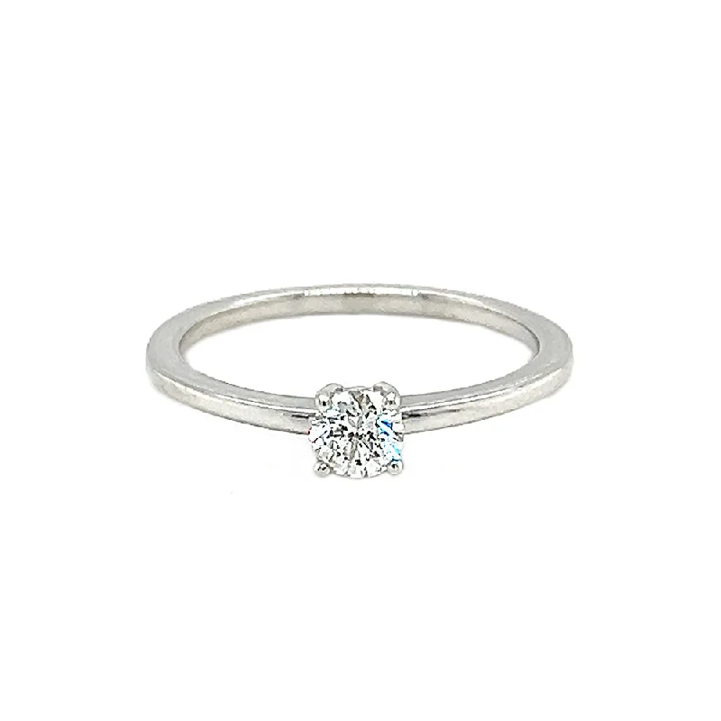 0.27 Carat Diamond Engagement Ring