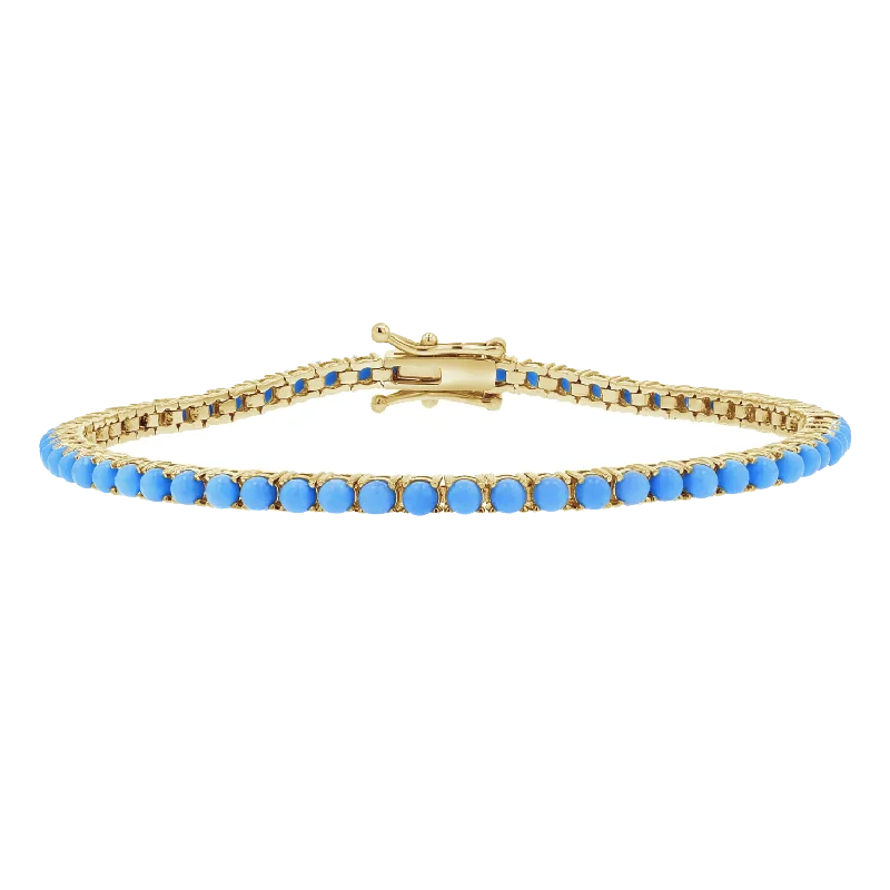 Turquoise Tennis Bracelet