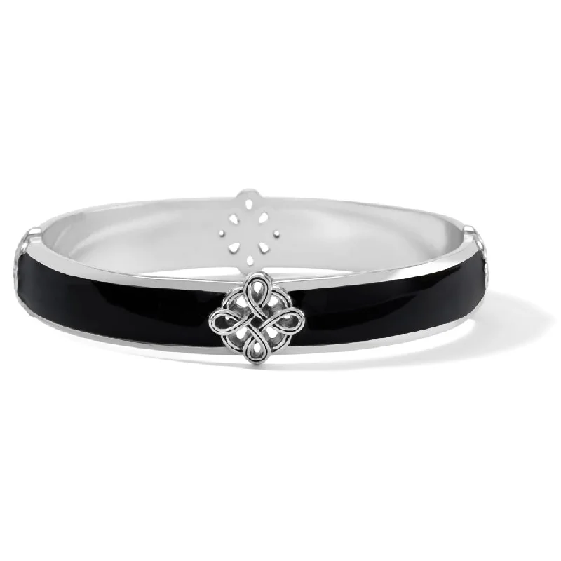 Brighton Interlok Noir Bangle