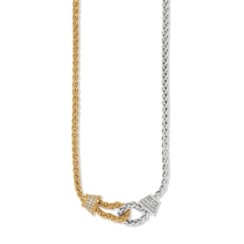 Brighton Meridian Ventus Two Tone Short Necklace