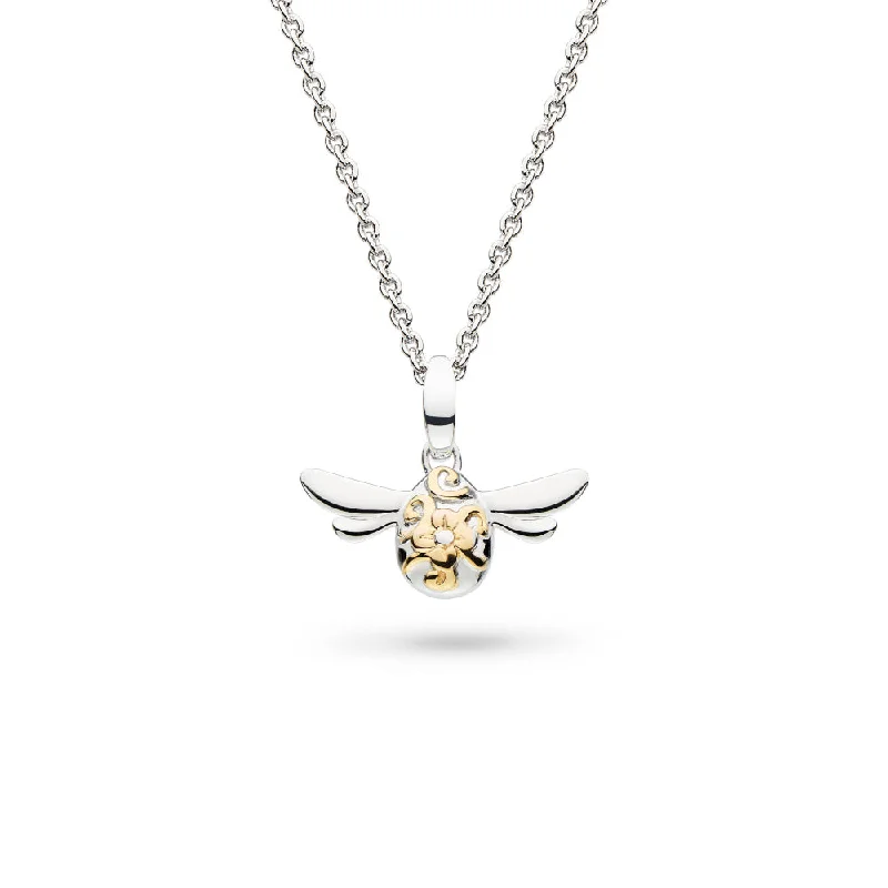 Kit Heath Blossom Flyte Honey Bee Mini Necklace