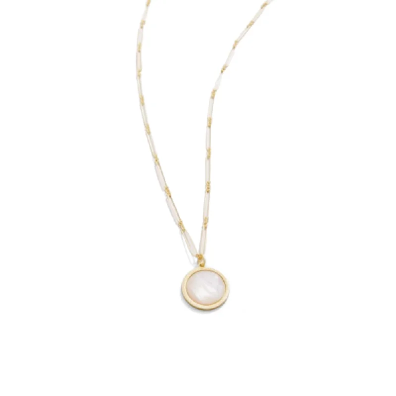 Spartina Franklin Mother-of-Pearl Necklace - 24"