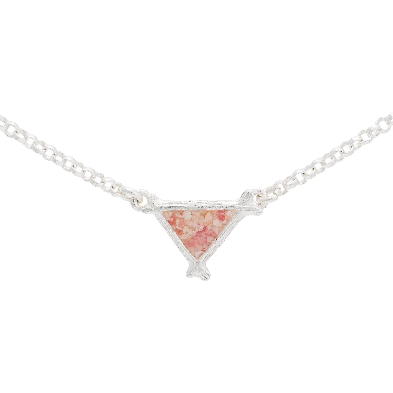 Splash ~ Triangle (Small) Inline Necklace